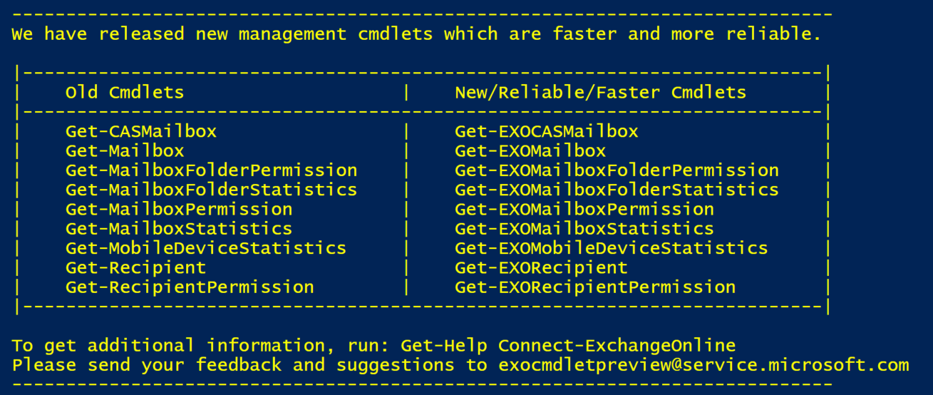 powershell exchange profile office 2016 outlook 365